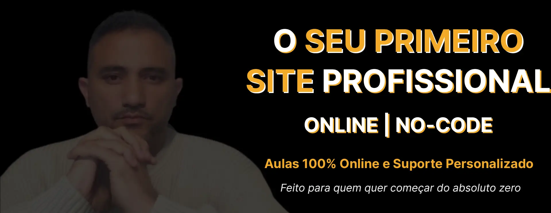 Criando o seu primeiro site profissional e publicando na internet (no-code) | PT-pt